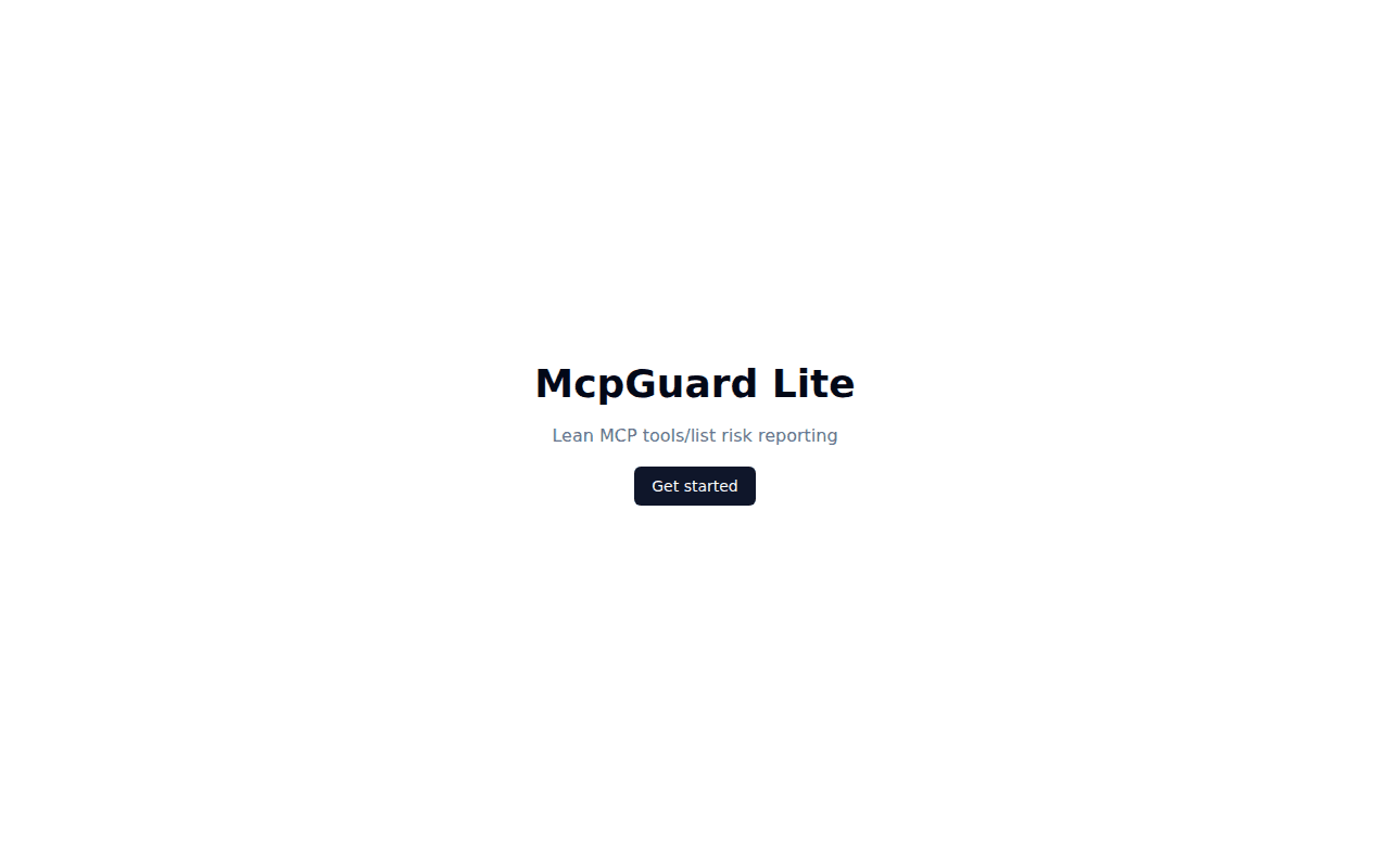 mcpguard-lite preview