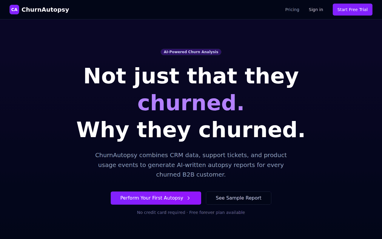 churn-autopsy screenshot